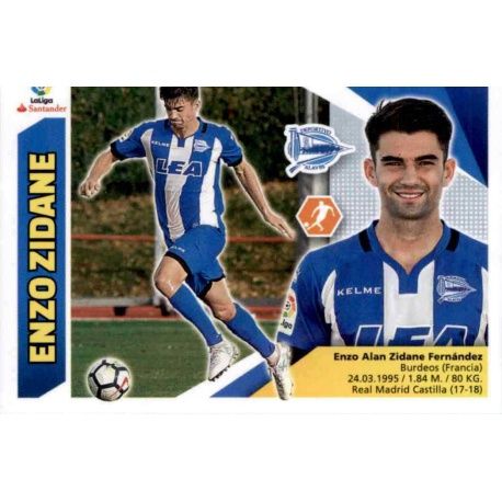 Enzo Zidane Alavés 12 Ediciones Este 2017-18
