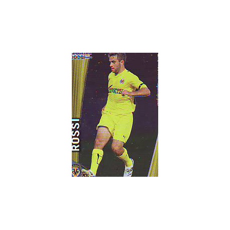 Rossi Metalcards Villarreal 76 Las Fichas de la Liga 2012 Official Quiz Game Collection
