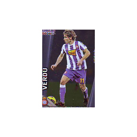 Verdú Metalcards Espanyol 78 Las Fichas de la Liga 2012 Official Quiz Game Collection