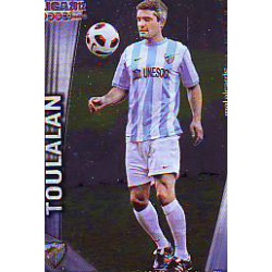 Toulalan Metalcards Málaga 79 Las Fichas de la Liga 2012 Official Quiz Game Collection