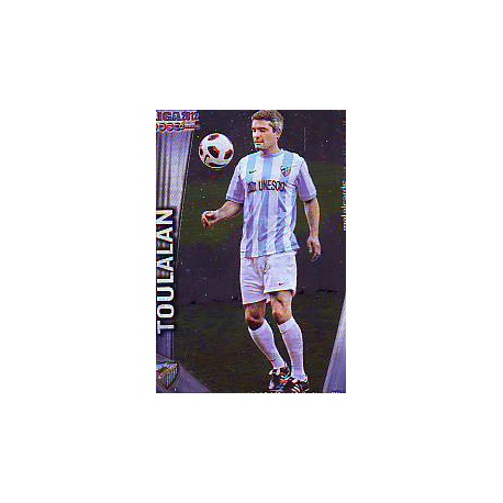 Toulalan Metalcards Málaga 79 Las Fichas de la Liga 2012 Official Quiz Game Collection