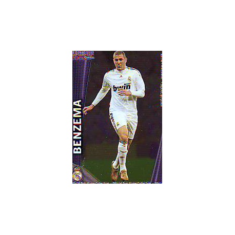 Benzema Metalcards Real Madrid 81 Las Fichas de la Liga 2012 Official Quiz Game Collection