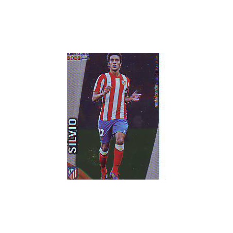 Silvio Metalcards Atlético Madrid 84 Las Fichas de la Liga 2012 Official Quiz Game Collection