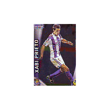 Xabi Prieto Metalcards Real Sociedad 93 Las Fichas de la Liga 2012 Official Quiz Game Collection