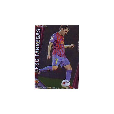 Cesc Fàbregas Metalcards Barcelona 95 Las Fichas de la Liga 2012 Official Quiz Game Collection