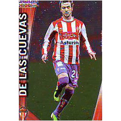 De las Cuevas Metalcards Sporting Gijón 96 Las Fichas de la Liga 2012 Official Quiz Game Collection