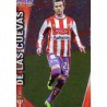 De las Cuevas Metalcards Sporting Gijón 96 Las Fichas de la Liga 2012 Official Quiz Game Collection