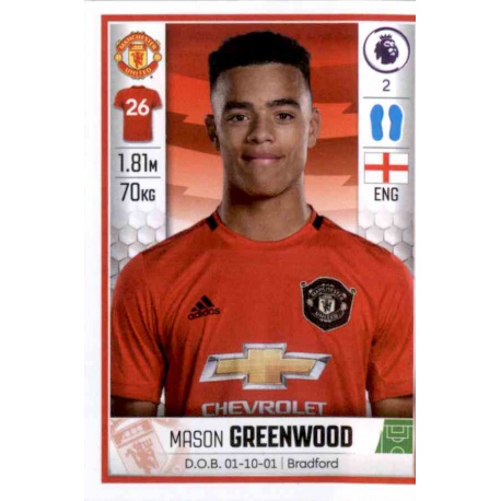 Mason Greenwood Manchester United 213 Mason Greenwood