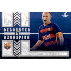 Iniesta Topps Decorated & Dignified