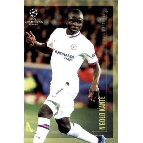 N'Golo Kante Chelsea Talento Estrella Topps Champions League Lionel Messi