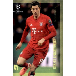 Robert Lewandowski Bayern Munich Talento Estrella Topps Champions League Lionel Messi