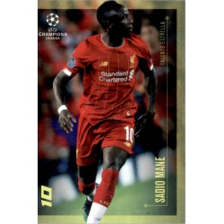 Sadio Mane Liverpool Talento Estrella Topps Champions League Lionel Messi