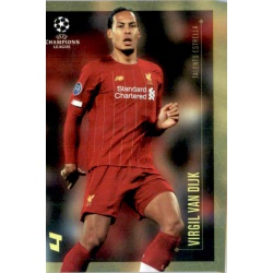 Virgil Van Dijk Liverpool Talento Estrella Topps Champions League Lionel Messi