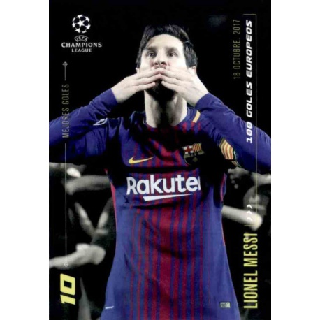 Leo Messi Barcelona 100 European Goals Leo Messi