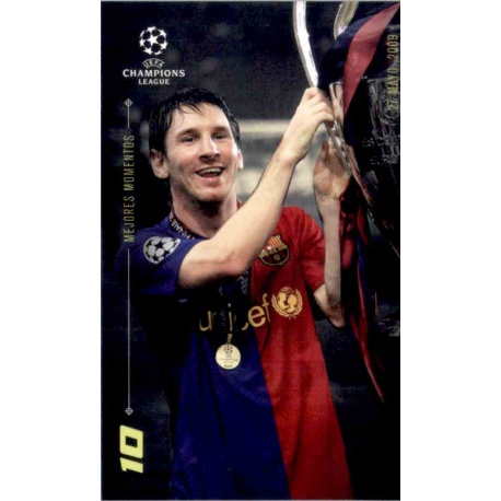 Leo Messi Barcelona 2009 Champions League Winner Leo Messi