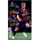 Frenkie de Jong Barcelona El Auge de La Juventud Topps Champions League Lionel Messi