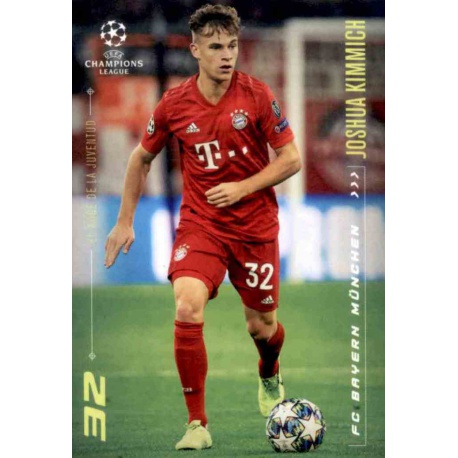 Joshua Kimmich Bayern Munich El Auge de La Juventud Topps Champions League Lionel Messi