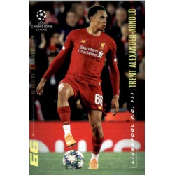 Trent Alexander-Arnold Liverpool El Auge de La Juventud Topps Champions League Lionel Messi