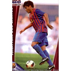 Jonathan Dos Santos Barcelona 669 Las Fichas de la Liga 2012 Platinum Official Quiz Game Collection