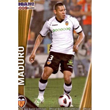 Maduro Valencia 672 Las Fichas de la Liga 2012 Platinum Official Quiz Game Collection