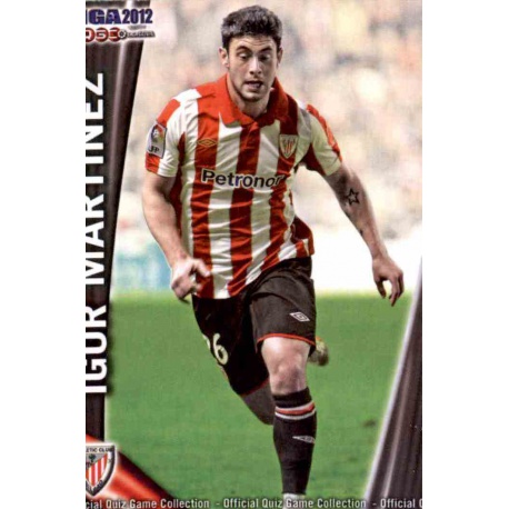 Igor Martínez Athletic Club 678 Las Fichas de la Liga 2012 Platinum Official Quiz Game Collection