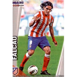 Falcao Atlético Madrid 682 Las Fichas de la Liga 2012 Platinum Official Quiz Game Collection