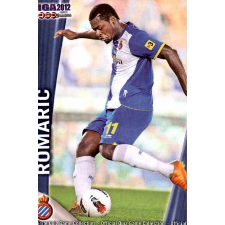 Romaric Espanyol 683 Las Fichas de la Liga 2012 Platinum Official Quiz Game Collection