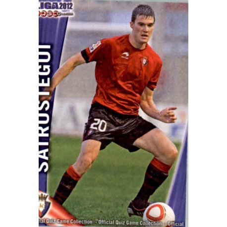 Satrustegi Osasuna 687 Las Fichas de la Liga 2012 Platinum Official Quiz Game Collection