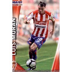 Luis Morán Sporting 689 Las Fichas de la Liga 2012 Platinum Official Quiz Game Collection