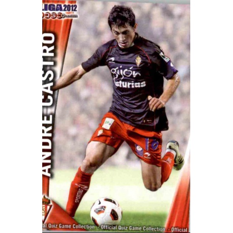 André Castro Sporting 691 Las Fichas de la Liga 2012 Platinum Official Quiz Game Collection