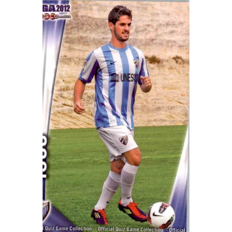 Isco Málaga 695 Las Fichas de la Liga 2012 Platinum Official Quiz Game Collection