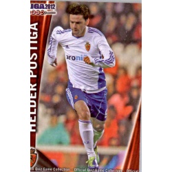 Hélder Postiga Zaragoza 704 Las Fichas de la Liga 2012 Platinum Official Quiz Game Collection