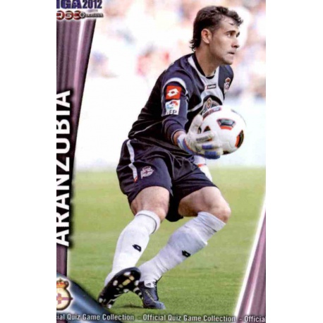 Aranzubia Deportivo 715 Las Fichas de la Liga 2012 Platinum Official Quiz Game Collection