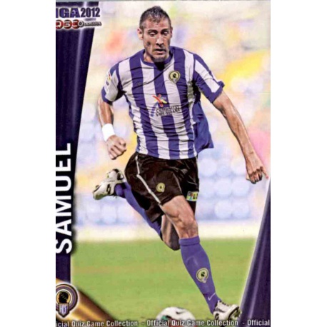 Samuel Hércules 738 Las Fichas de la Liga 2012 Platinum Official Quiz Game Collection