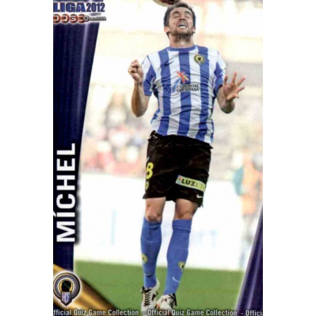 Míchel Hércules 748 Las Fichas de la Liga 2012 Platinum Official Quiz Game Collection