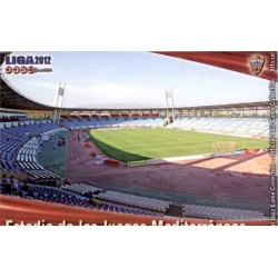 Estadio Juegos Mediterráneos Almeria 755 Las Fichas de la Liga 2012 Platinum Official Quiz Game Collection