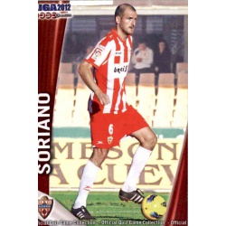 Soriano Almeria 766 Las Fichas de la Liga 2012 Platinum Official Quiz Game Collection