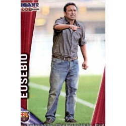 Eusebio Barcelona B 777 Las Fichas de la Liga 2012 Platinum Official Quiz Game Collection