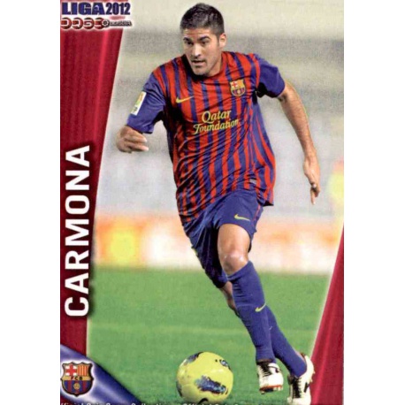 Carmona Barcelona B 784 Las Fichas de la Liga 2012 Platinum Official Quiz Game Collection