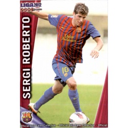 Sergi Roberto Barcelona B 787 Las Fichas de la Liga 2012 Platinum Official Quiz Game Collection