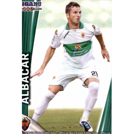 Albácar Elche 803 Las Fichas de la Liga 2012 Platinum Official Quiz Game Collection