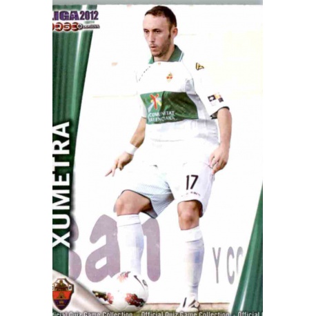 Xumetra Elche 804 Las Fichas de la Liga 2012 Platinum Official Quiz Game Collection