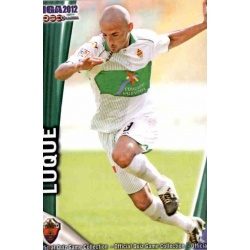 Luque Elche 810 Las Fichas de la Liga 2012 Platinum Official Quiz Game Collection