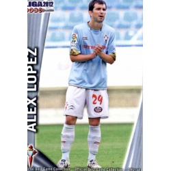 Alex López Celta 826 Las Fichas de la Liga 2012 Platinum Official Quiz Game Collection