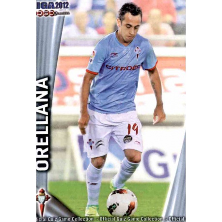 Orellana Celta 834 Las Fichas de la Liga 2012 Platinum Official Quiz Game Collection