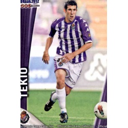 Tekio Valladolid 842 Las Fichas de la Liga 2012 Platinum Official Quiz Game Collection