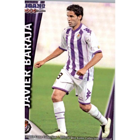 Javier Baraja Valladolid 843 Las Fichas de la Liga 2012 Platinum Official Quiz Game Collection