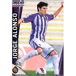 Jorge Alonso Valladolid 848 Las Fichas de la Liga 2012 Platinum Official Quiz Game Collection