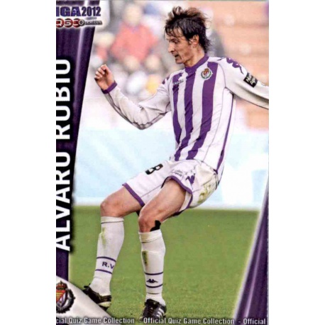 Álvaro Rubio Valladolid 849 Las Fichas de la Liga 2012 Platinum Official Quiz Game Collection
