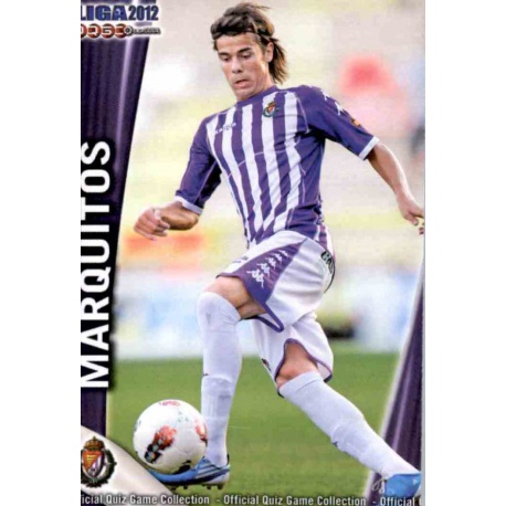 Marquitos Valladolid 850 Las Fichas de la Liga 2012 Platinum Official Quiz Game Collection